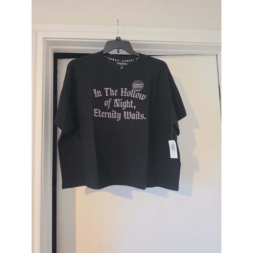 NWT Torrid Nightfall Cropped T-Shirt Sz 0